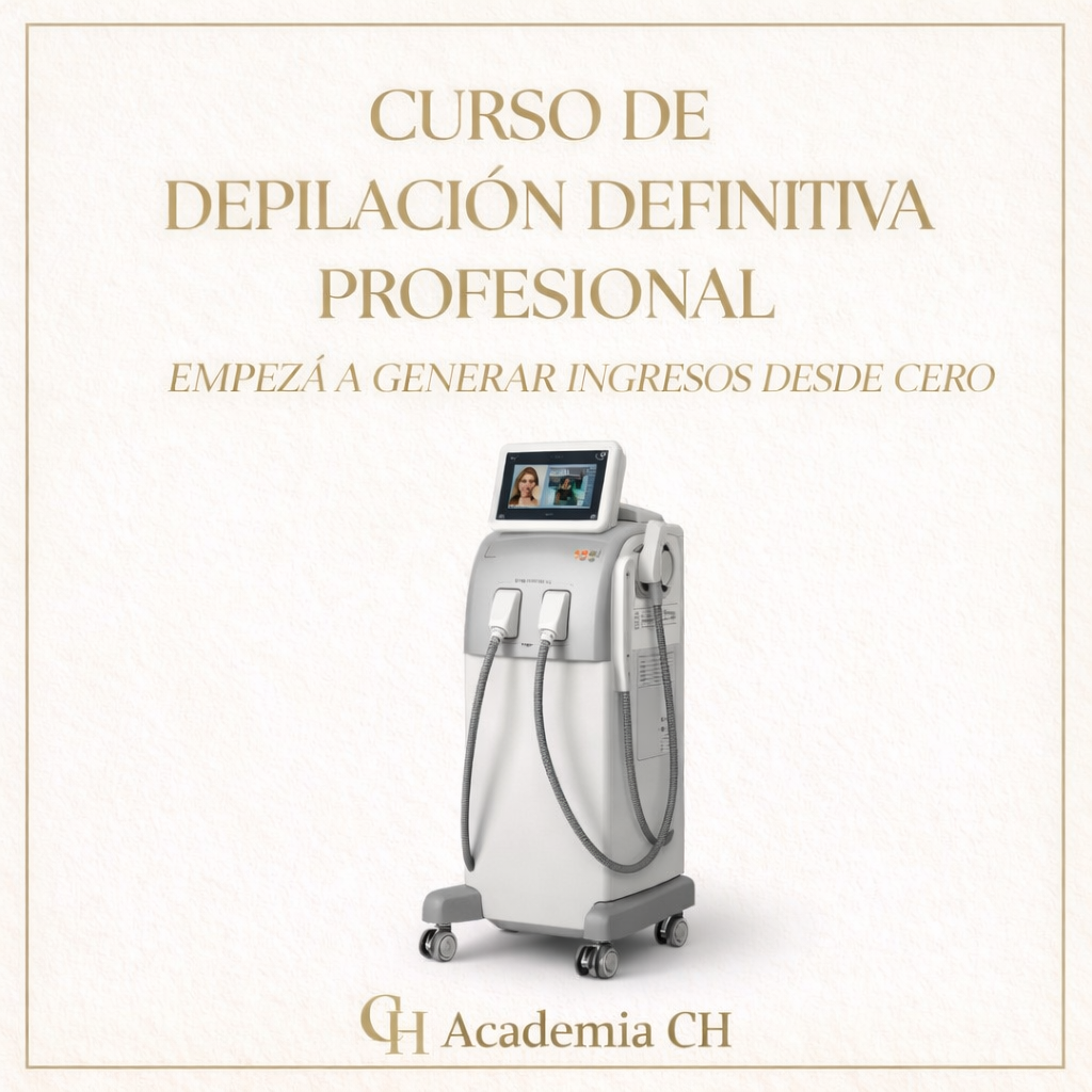 CURSO DE DEPILACION DEFINITIVA PROFESIONAL - EMPEZÁ A GENERAR INGRESOS DESDE CERO