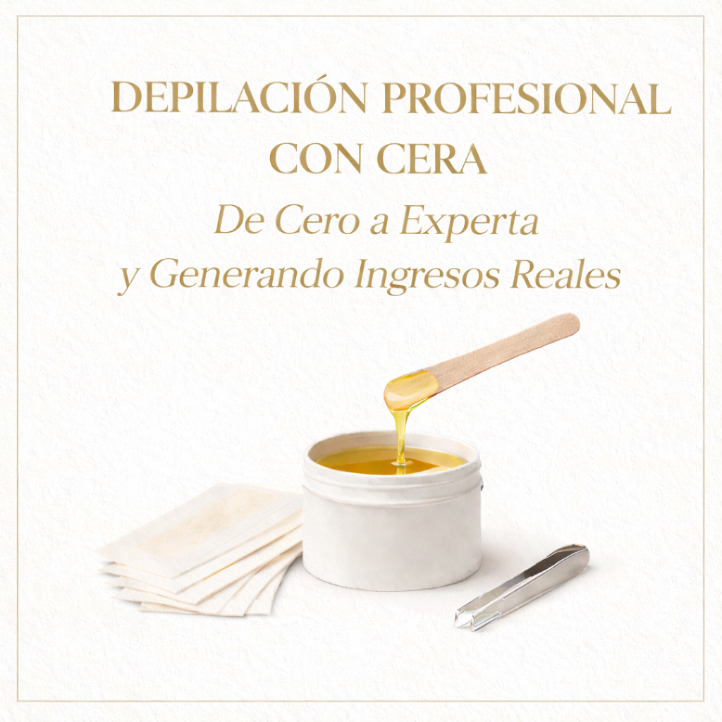 “DEPILACION PROFESIONAL CON CERA : De Cero a Experta y Generando Ingresos Reales”